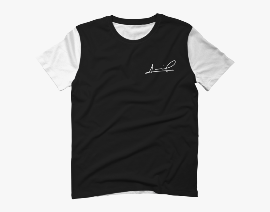 Black T-shirt Template Png - Active Shirt, Transparent Png, Free Download