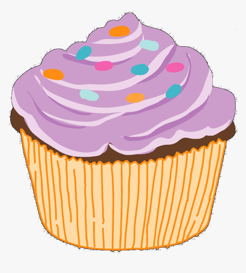 Cupcake Clipart Free Images Transparent Png - Transparent Background Cupcake Clipart, Png Download, Free Download
