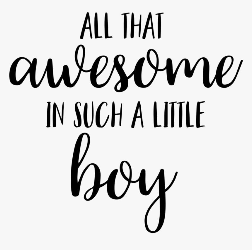 Awesome Little Boy - All That Awesome In Such A Little Boy, HD Png Download, Free Download