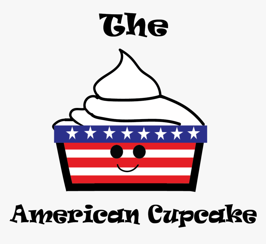 The American Cupcake Clipart , Png Download, Transparent Png, Free Download