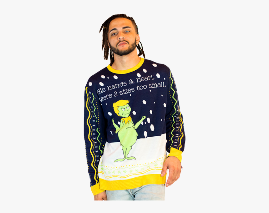 Ugly Christmas Sweater Trump, HD Png Download, Free Download