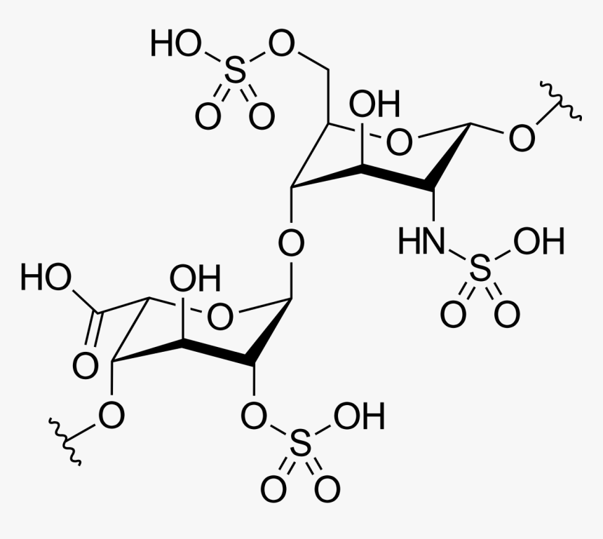 Heparin Structure, HD Png Download, Free Download