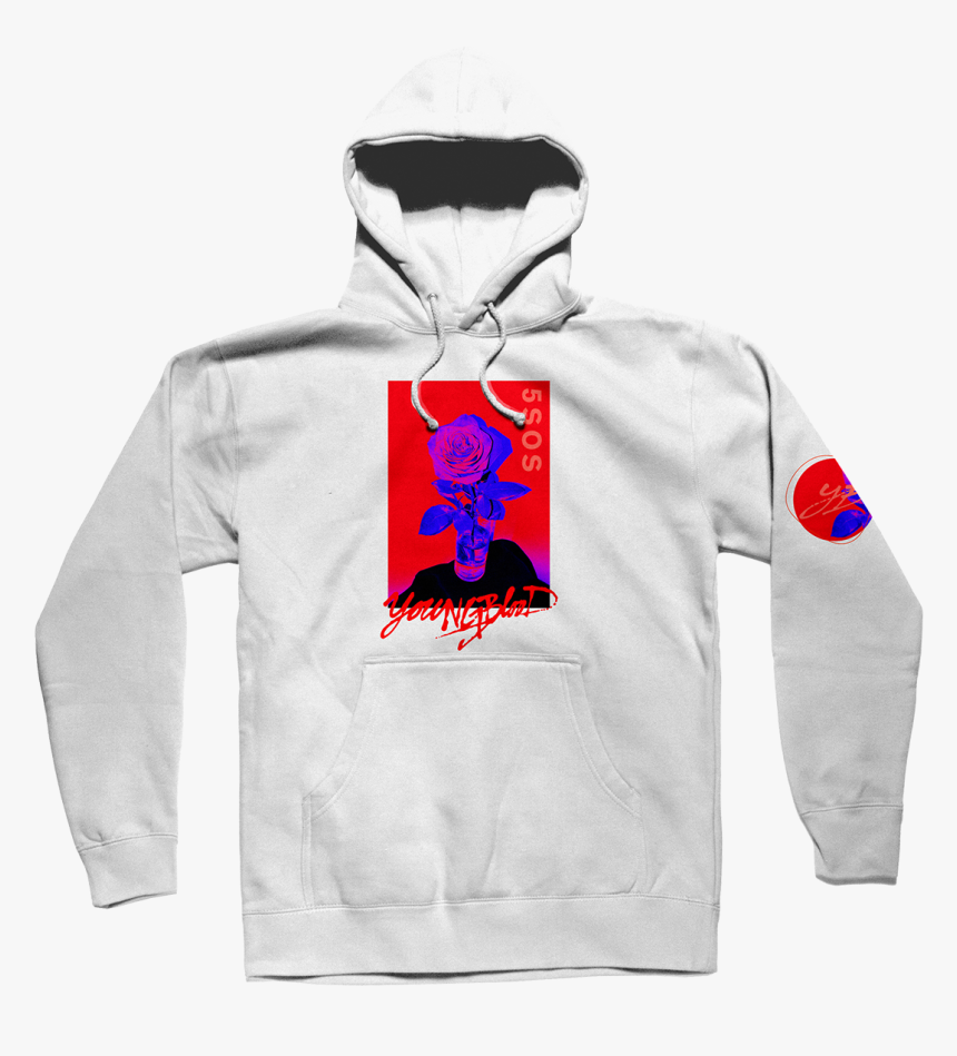 5sos Merch Youngblood Hoodie HD Png Download kindpng
