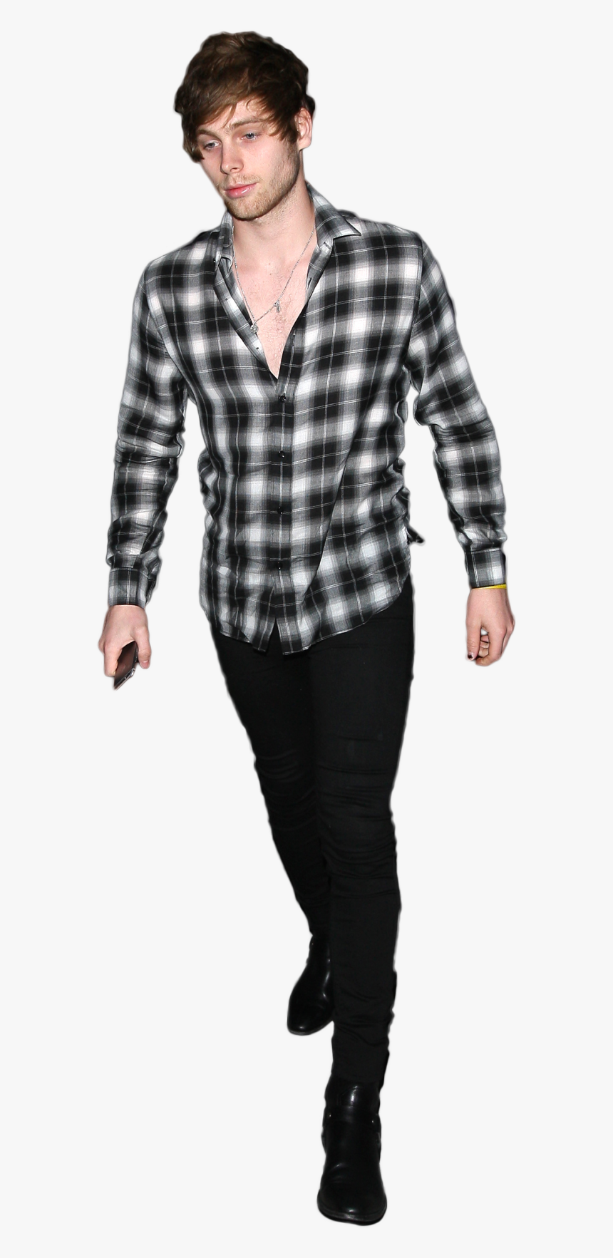 Luke Hemmings Png - Plaid, Transparent Png, Free Download