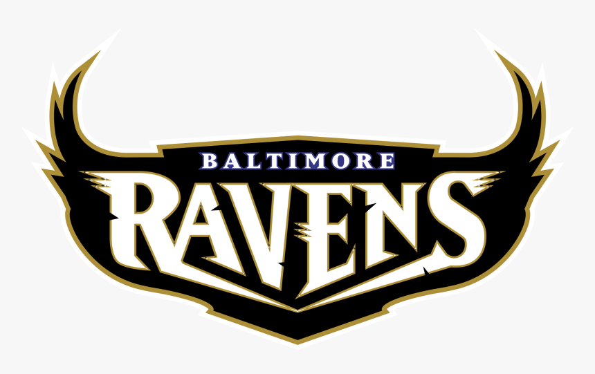Baltimore Ravens 02 Logo Png Transparent - Baltimore Ravens Logo With Name, Png Download, Free Download