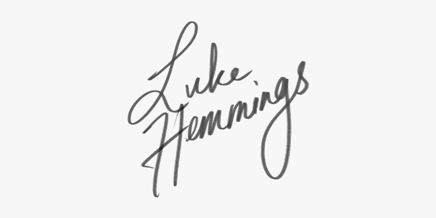 Band, Luke Hemmings, And 5sos Image - Transparent Luke Hemmings Signature, HD Png Download, Free Download