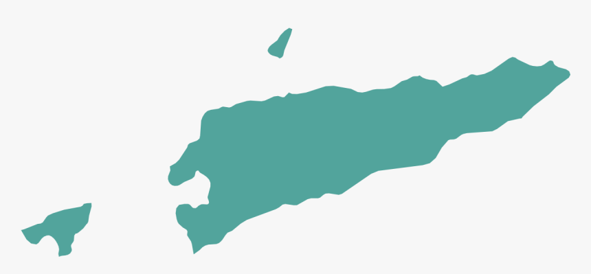 Timor Leste Map Simple , Png Download - East Timor Map Outline, Transparent Png, Free Download