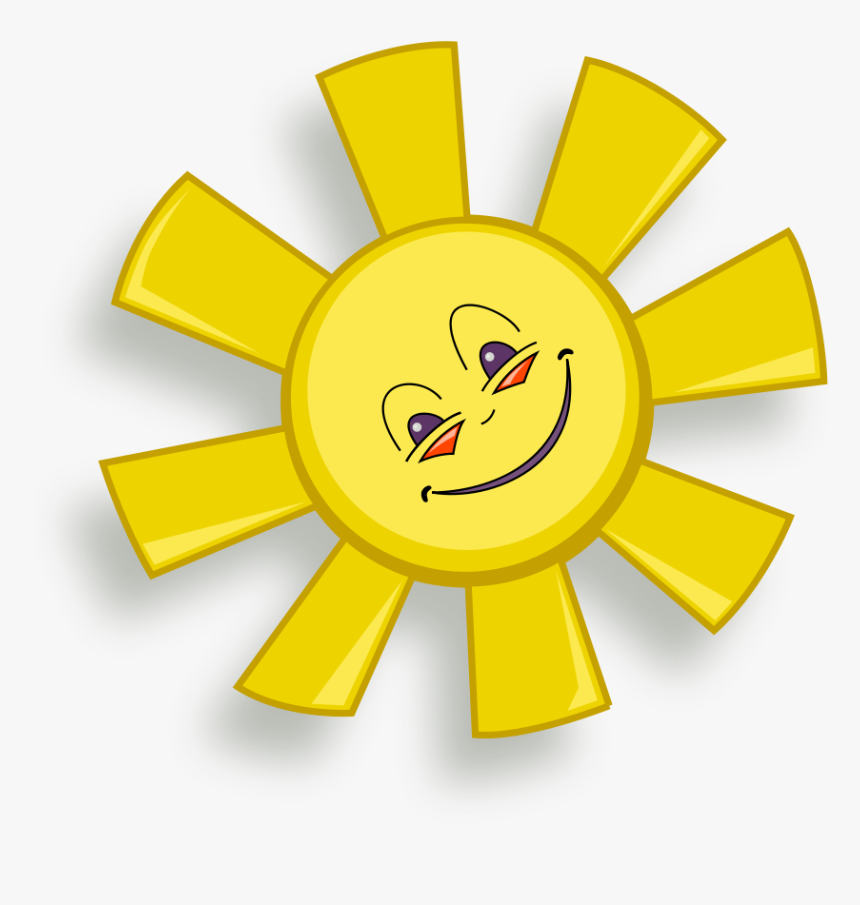 Free Vector Happy Sun - Sun Animated Gif Png, Transparent Png, Free Download