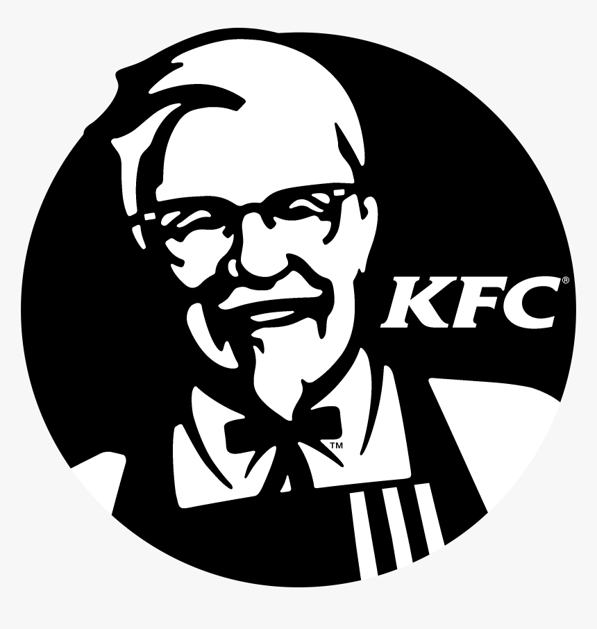 Kfc Logo Black And White, HD Png Download, Free Download