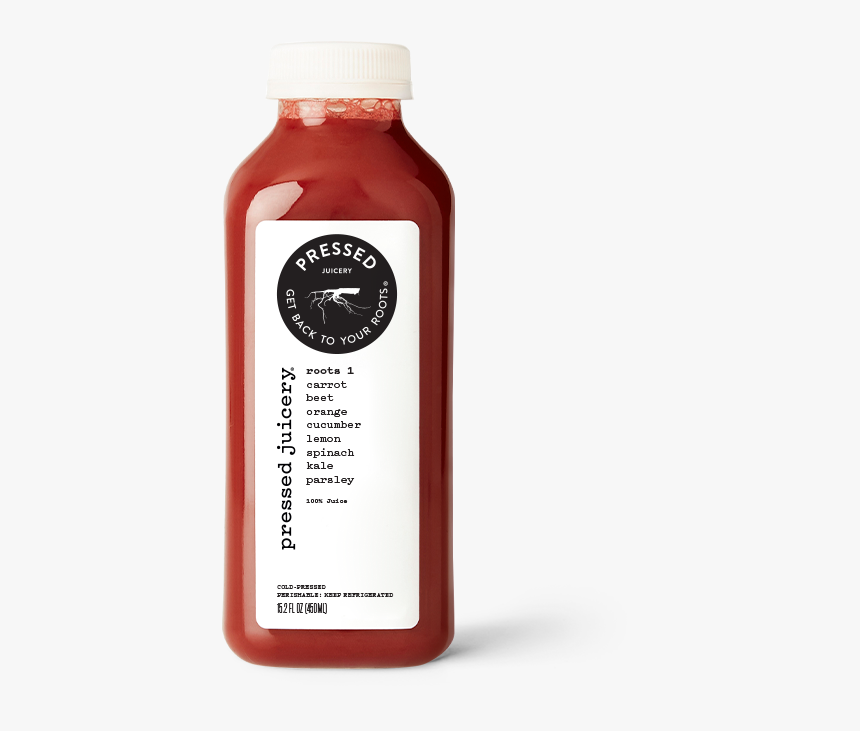 Beet And Carrot Juice - Pressed Juicery Roots, HD Png Download, Free Download
