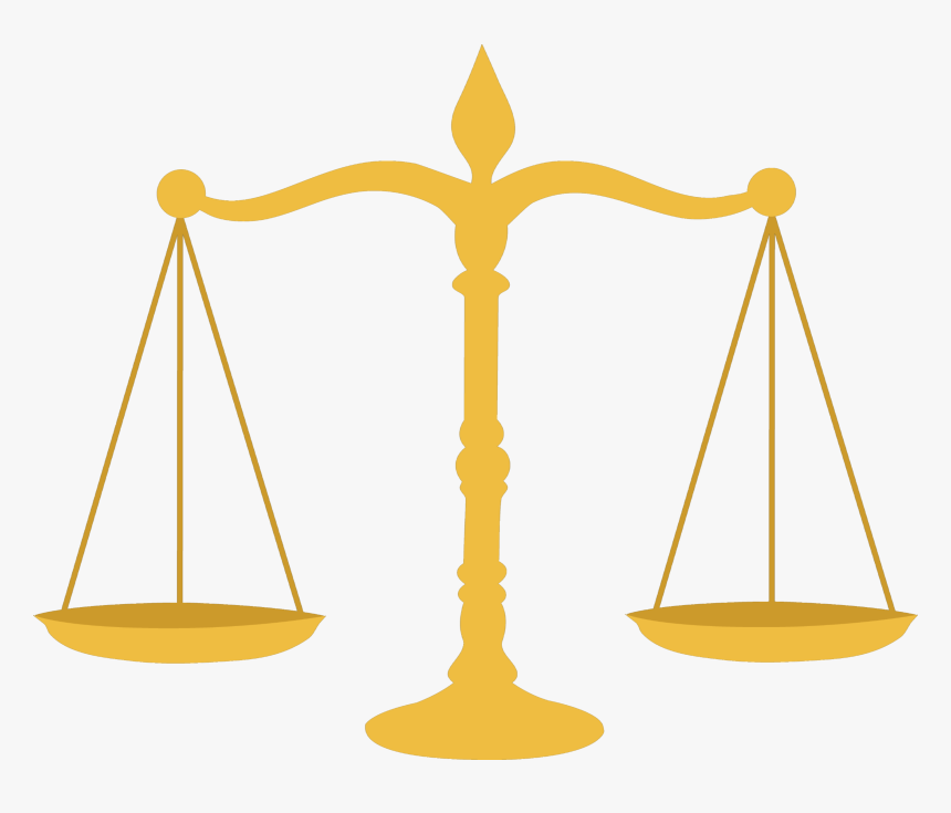Scales Png - Golden Balance, Transparent Png, Free Download