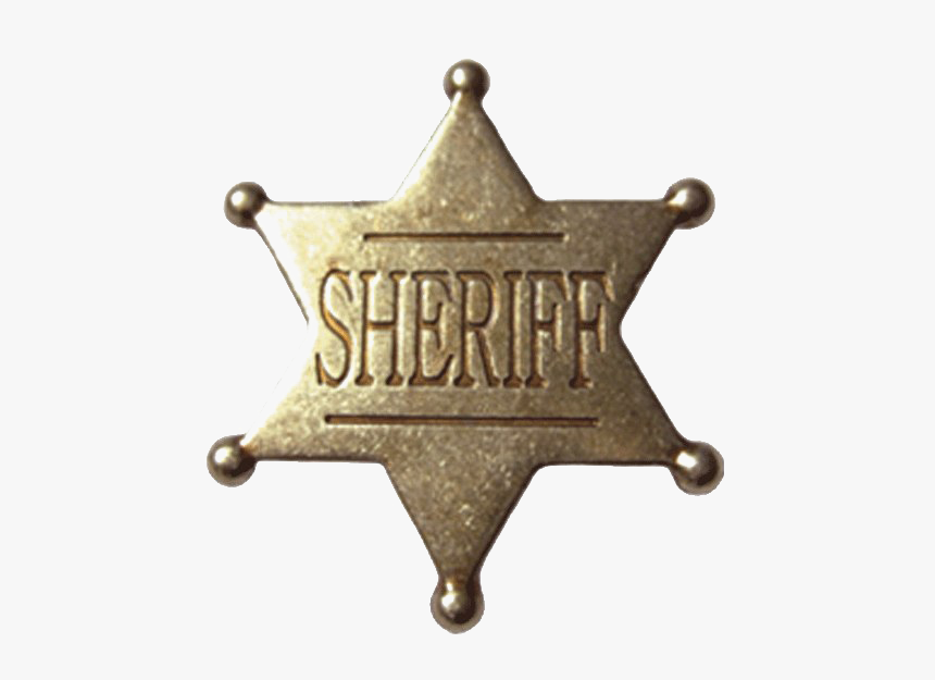 Sheriff Badge Png Transparent Image - Sheriff Badge Transparent Background, Png Download, Free Download