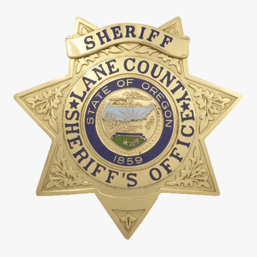 Lane County Sheriff"s Office Badge - Lane County Sheriff Badge, HD Png Download, Free Download