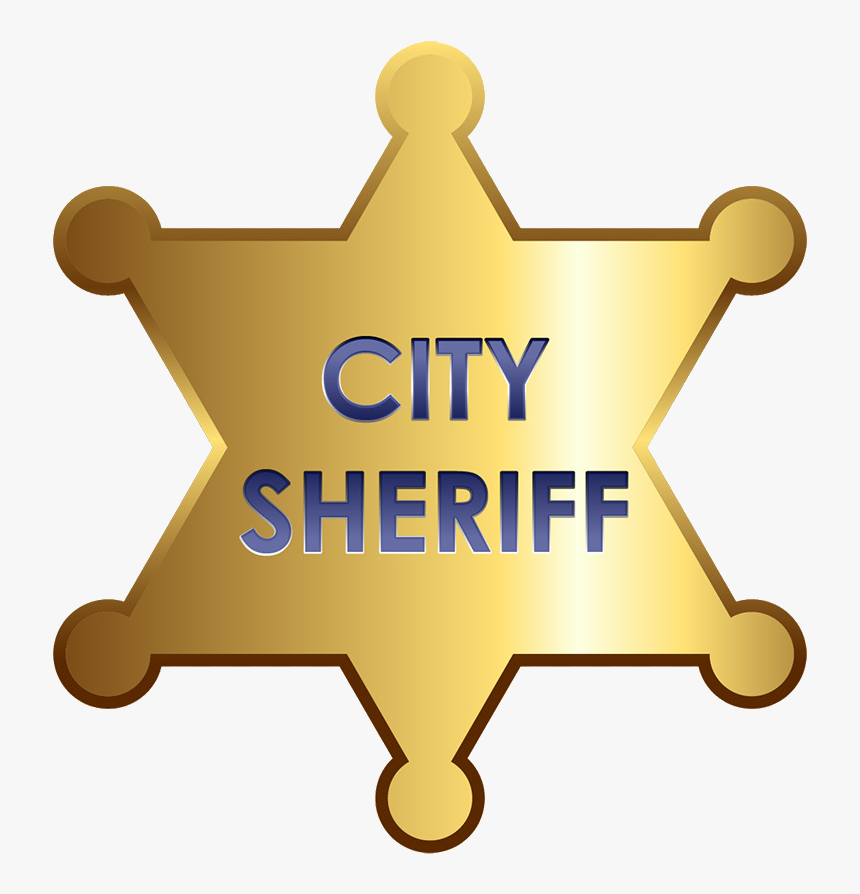 Star / Sheriff Badges - Police Kids Badge, HD Png Download, Free Download