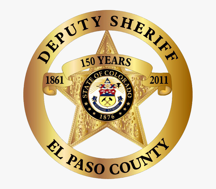 El Paso County Sheriff Badge"
 Class="img Responsive - El Paso County Sheriff Badge, HD Png Download, Free Download