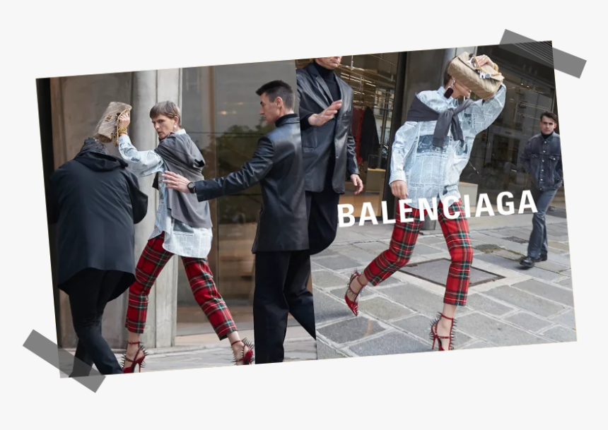 Balenciaga Goes Paparazzi For Their Ss 2018 Campaign - Balenciaga Paparazzi Campaign, HD Png Download, Free Download