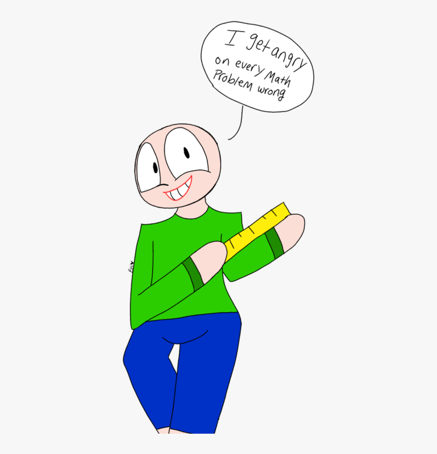 Baldi By Circuspaparazzi5678 - Baldi Cartoon, HD Png Download, Free Download