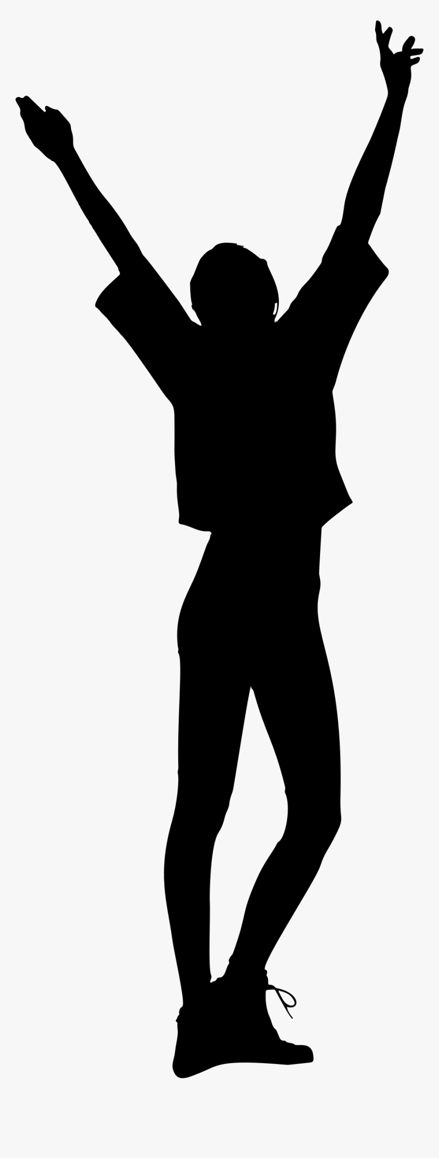 Happy Child Silhouette , Png Download - Happy Child Silhouette, Transparent Png, Free Download