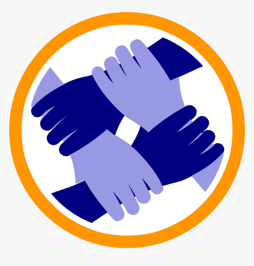 Handshake Clipart Helping Hand - Helping Hand Icon Png, Transparent Png, Free Download