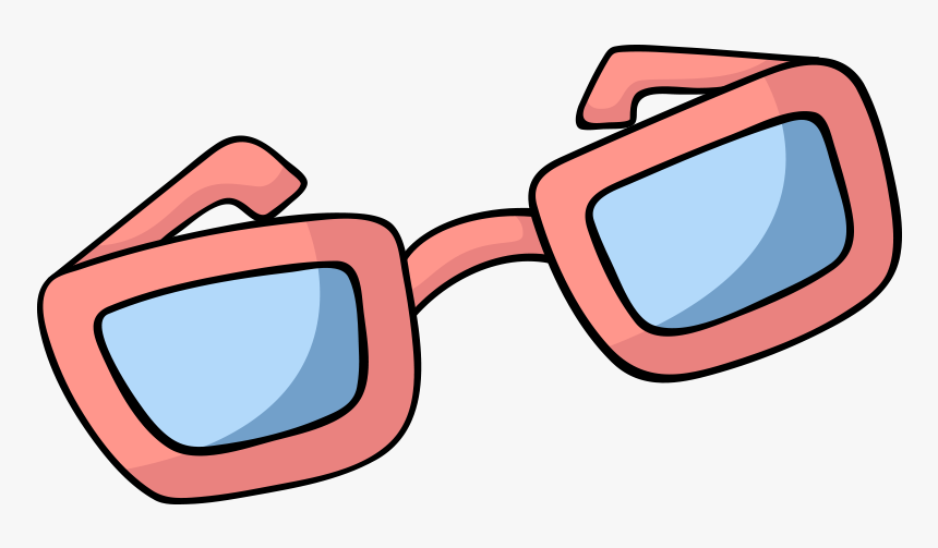 Cartoon Fashion Sunglasses Png Download - Sunglasses Cartoon Png, Transparent Png, Free Download