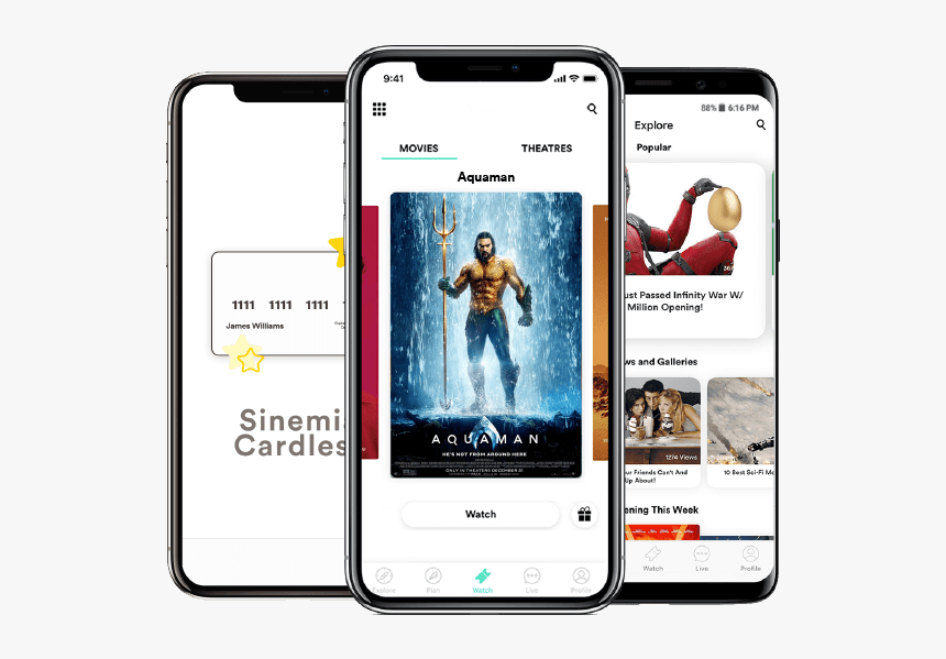 Sinemia App, HD Png Download, Free Download