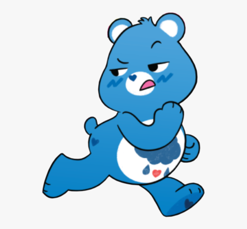 Blue-bear - Cartoon, HD Png Download, Free Download