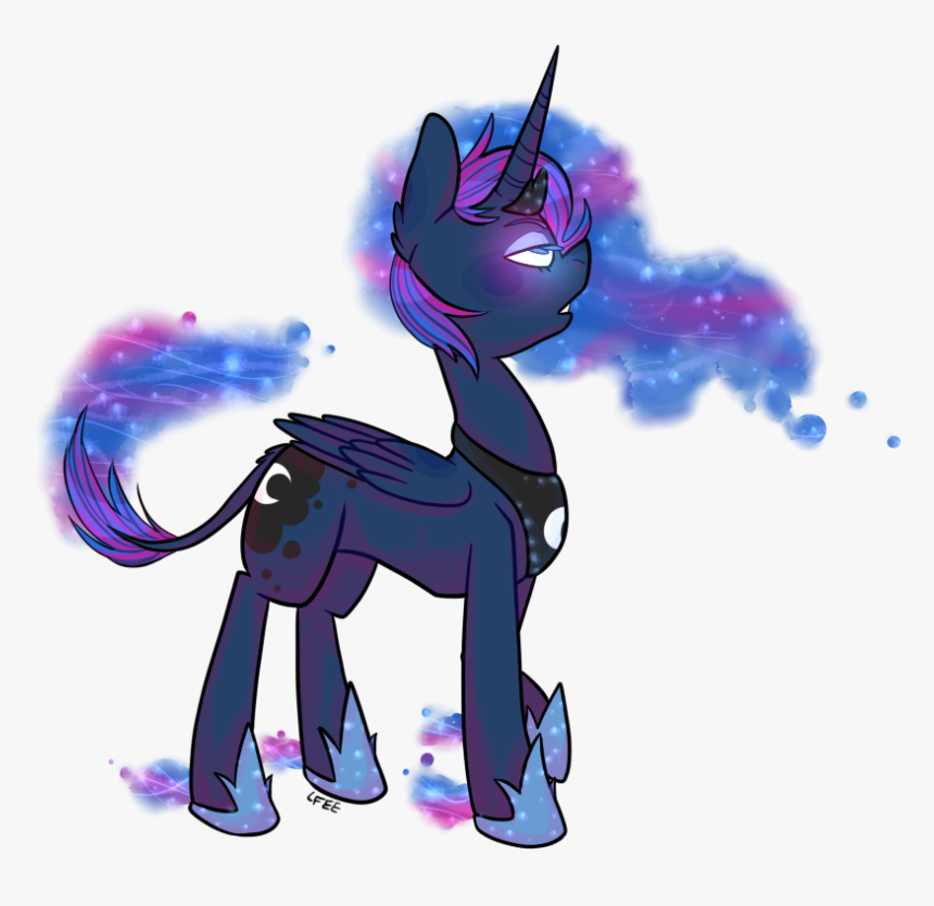 Soullessteddybear, Classical Unicorn, Glowing Eyes, - Transparent Cartoon Unicorn Blue, HD Png Download, Free Download