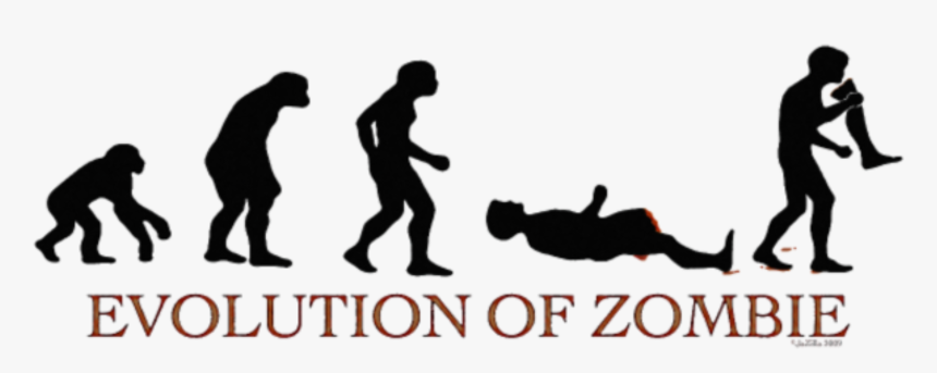 Zombie Silhouette Png, Transparent Png, Free Download