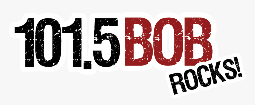 Pantera Logo Png - 101.5 Bob Rocks Logo, Transparent Png, Free Download