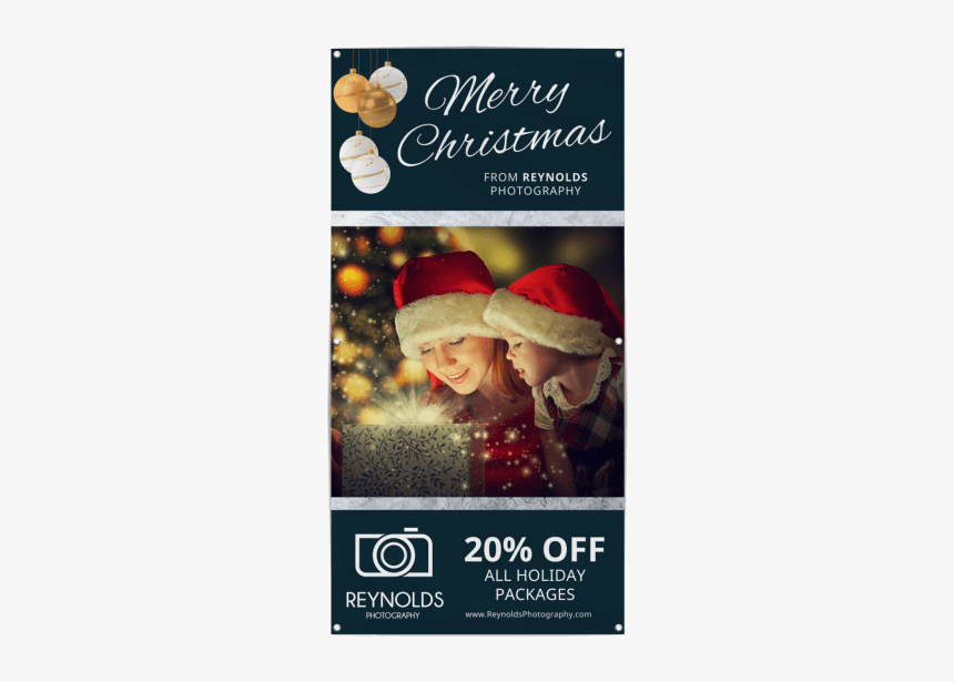 Merry Christmas Banner Template Preview - Christmas Elf, HD Png Download, Free Download