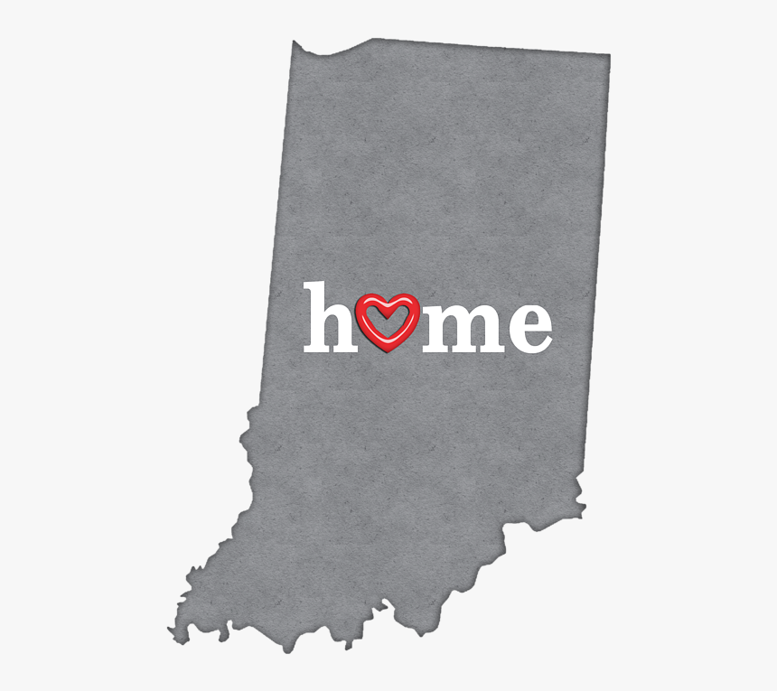 Indiana State Shaped Flag, HD Png Download, Free Download