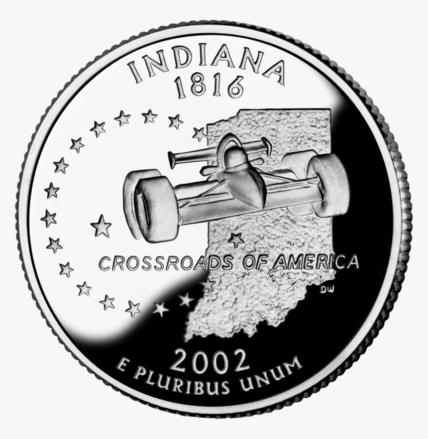 Indiana - Indiana State Quarter, HD Png Download, Free Download