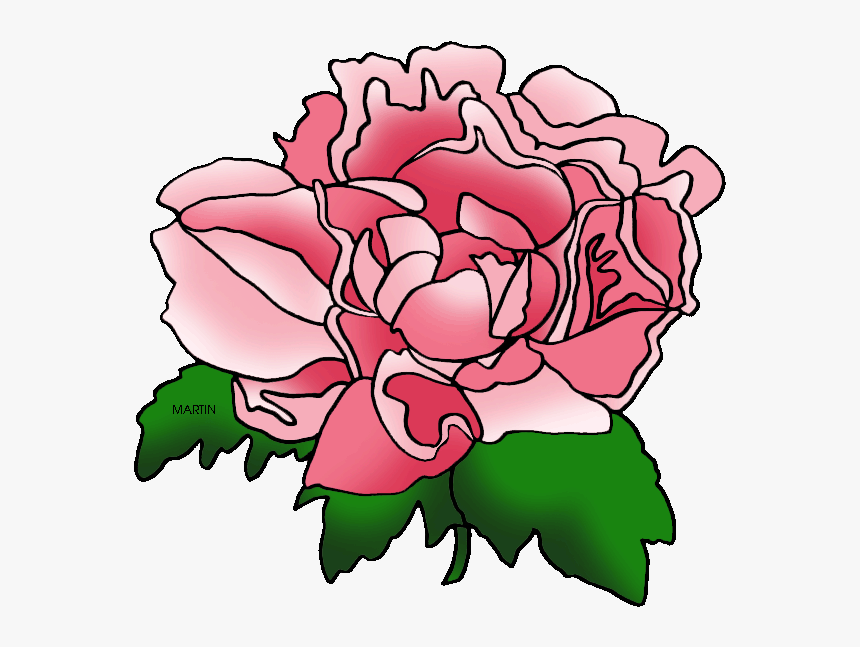 United States Clip Art By Phillip Martin, Indiana State - Clip Art Carnations Flowers, HD Png Download, Free Download