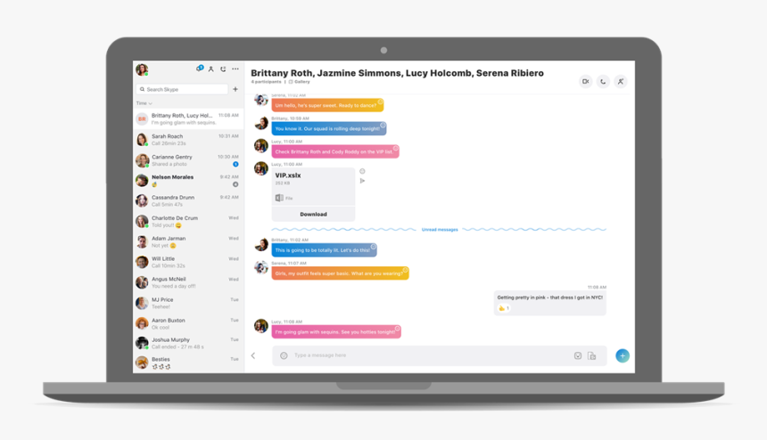 Skype New Version 2018, HD Png Download, Free Download