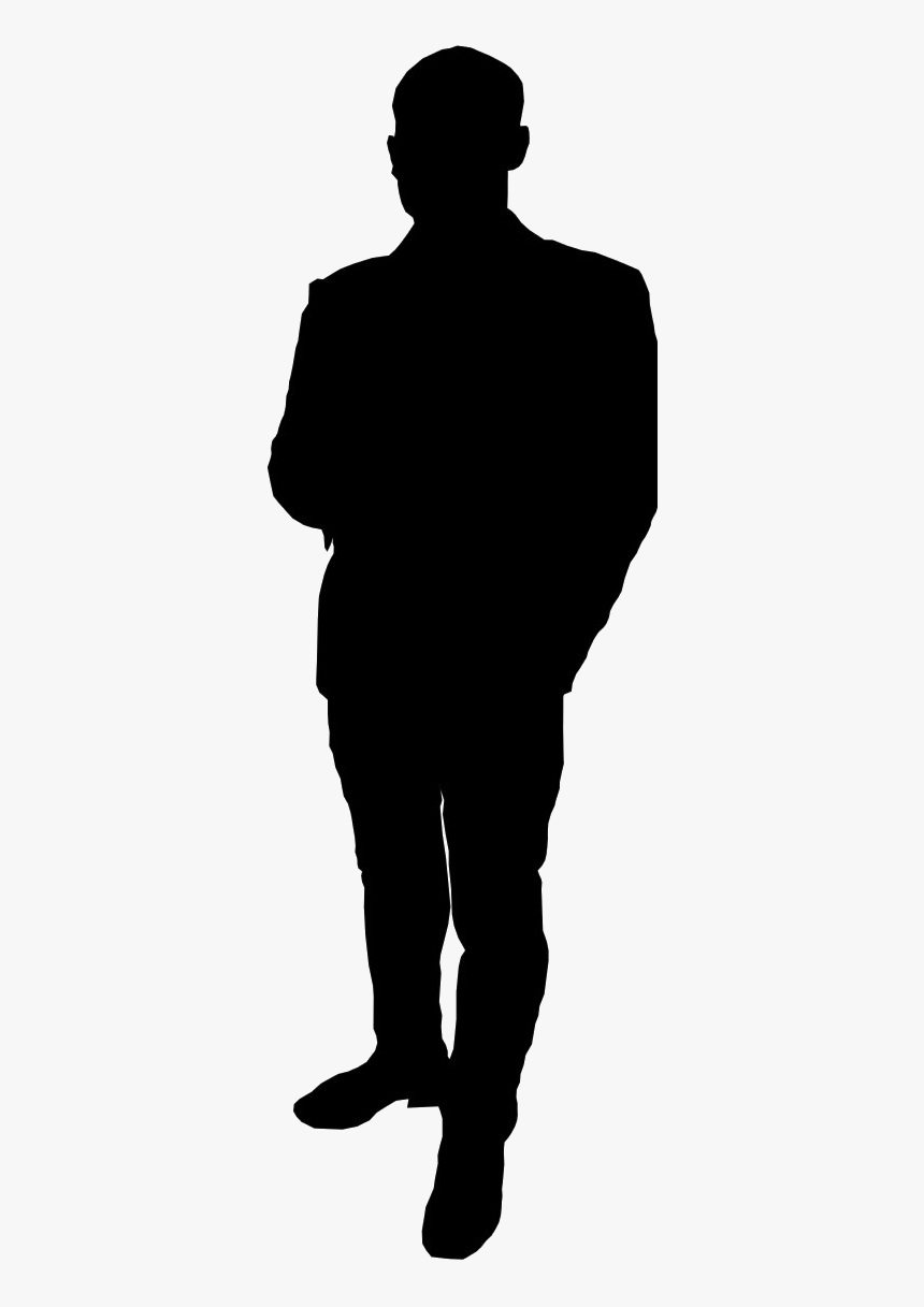 Person Standing Silhouette Png, Transparent Png, Free Download