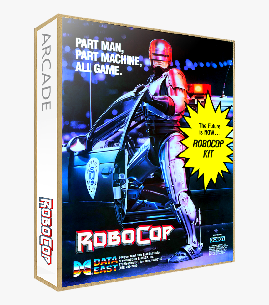 Robocop - Box - 3d - Cinefex Robocop , Png Download - Original Robocop Movie Poster, Transparent Png, Free Download