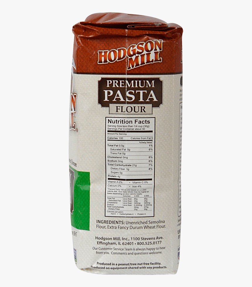 Premium Pasta Flour - Hodgson Mill, HD Png Download, Free Download