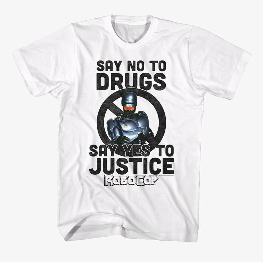 Say Yes To Justice Robocop T-shirt - Green Day Basket Case T Shirt, HD Png Download, Free Download