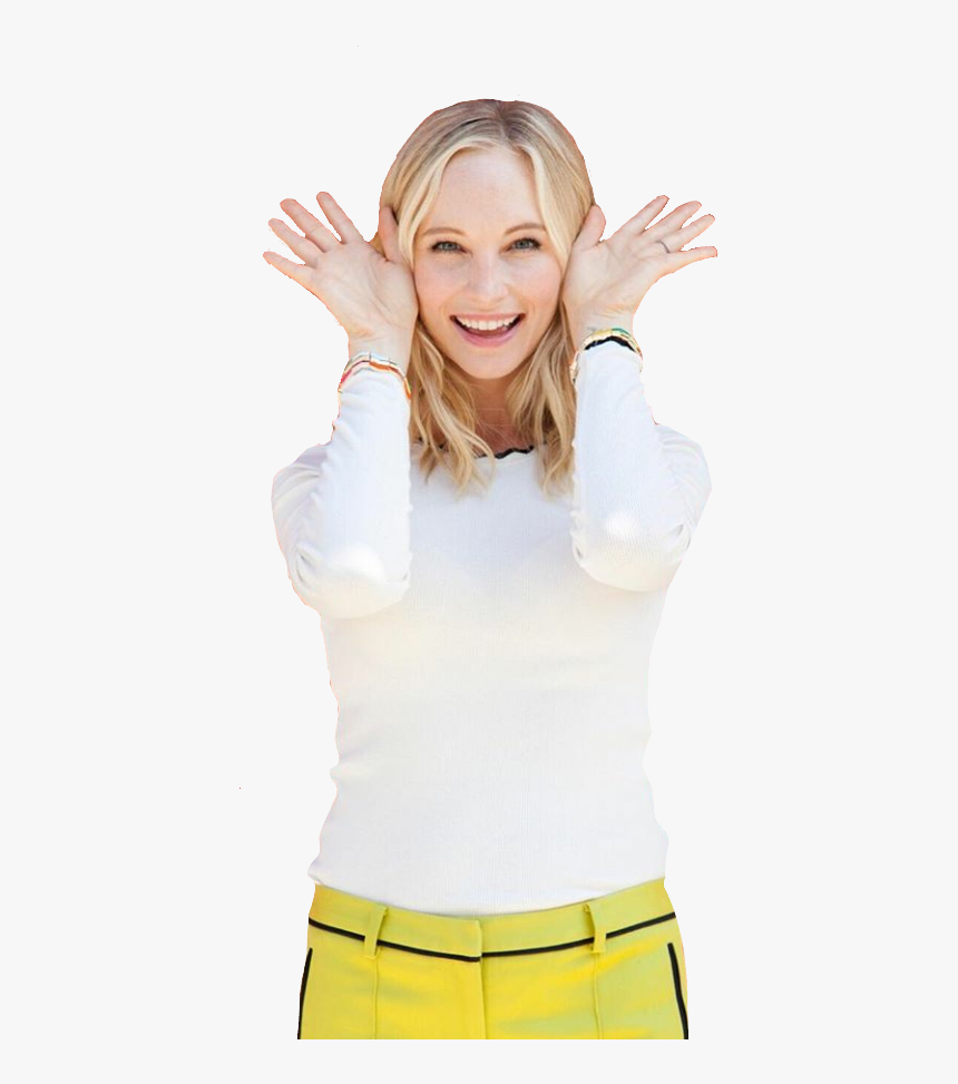 #candiceaccola Candiceking #carolineforbes #tvd - Girl, HD Png Download, Free Download