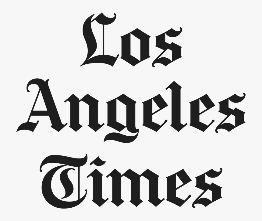 Los Angeles Times Logo Png, Transparent Png - kindpng