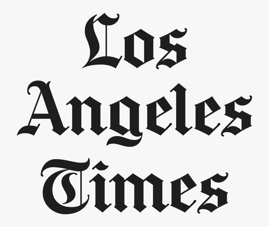 Los Angeles Times Logo Png, Transparent Png, Free Download