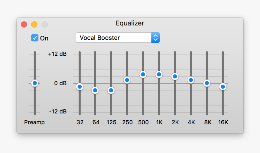 Itunes Eq - Vocal Booster Equalizer Settings, HD Png Download, Free Download