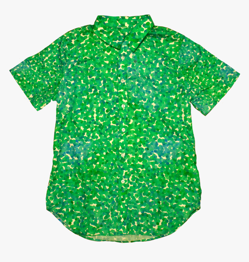 Seurat Dad Shirt In Foliage - Blouse, HD Png Download, Free Download