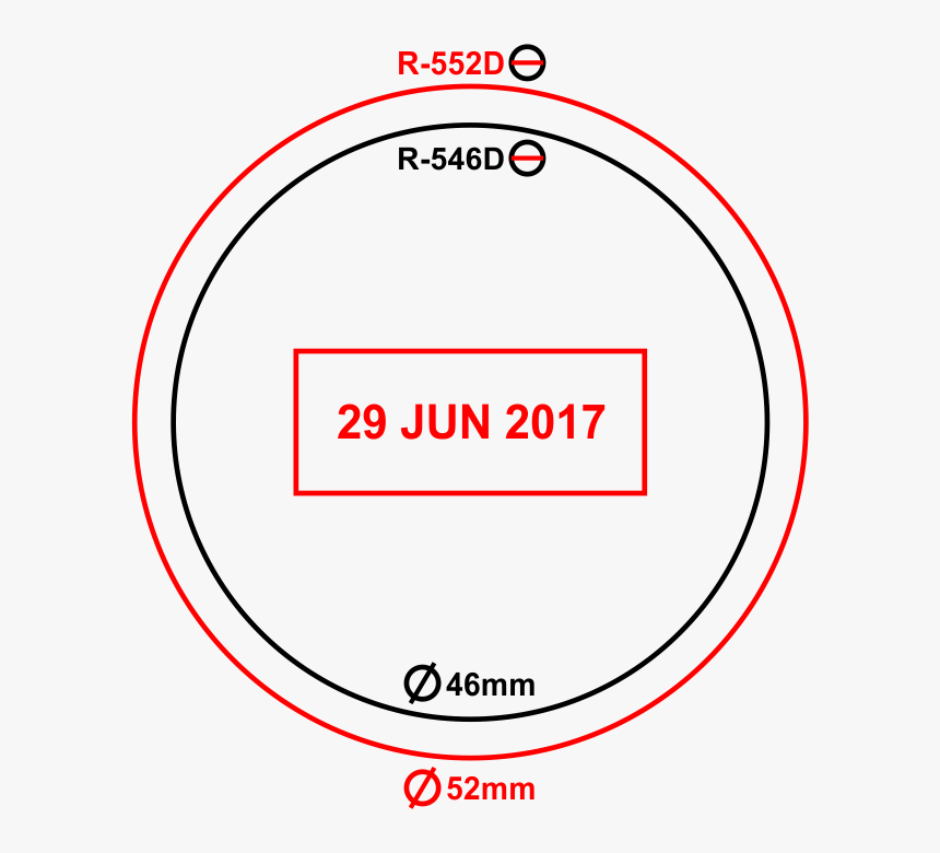 Round Date Stamp - Sport Club Internacional, HD Png Download, Free Download