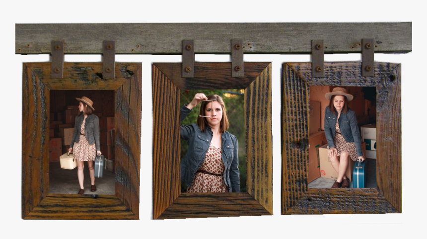 Frame Collage Photo 3 Frame Png, Transparent Png, Free Download