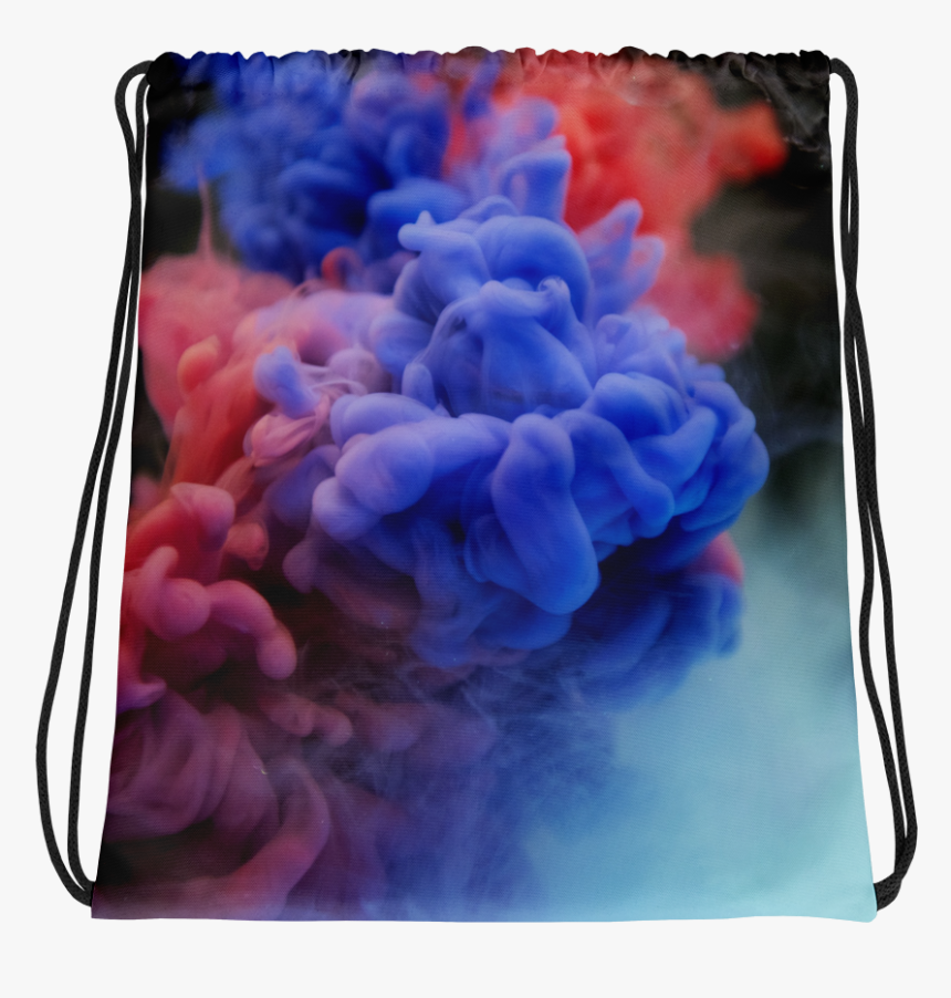 Smoke Bomb Drawstring Bag - Smoky Background Image Color Smoke Bomb Png Hd, Transparent Png, Free Download