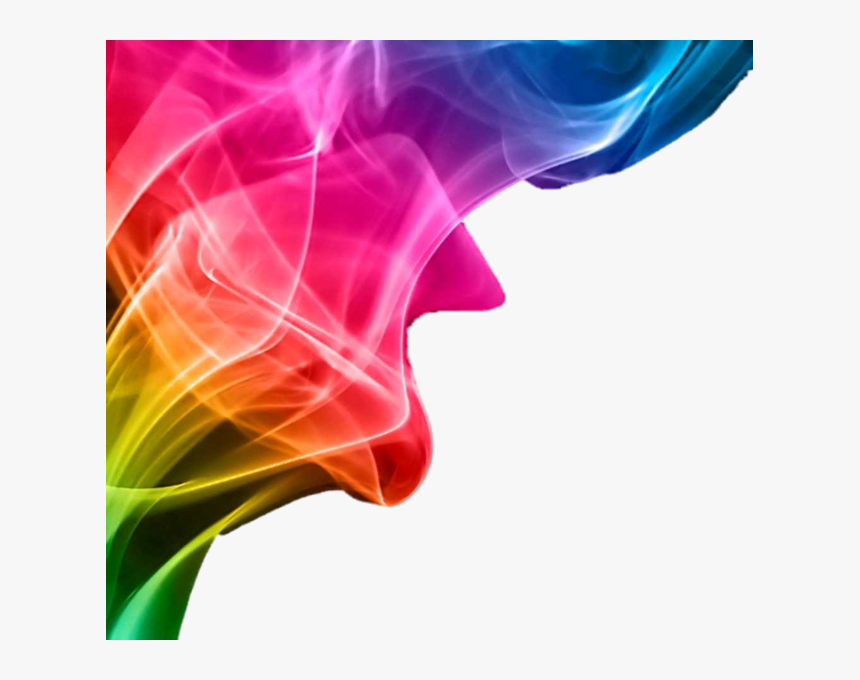 Share This Image - Rainbow Smoke, HD Png Download, Free Download