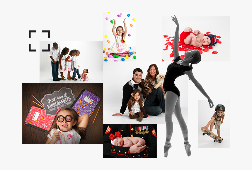 Image Collage - Studio Photo People, HD Png Download, Free Download