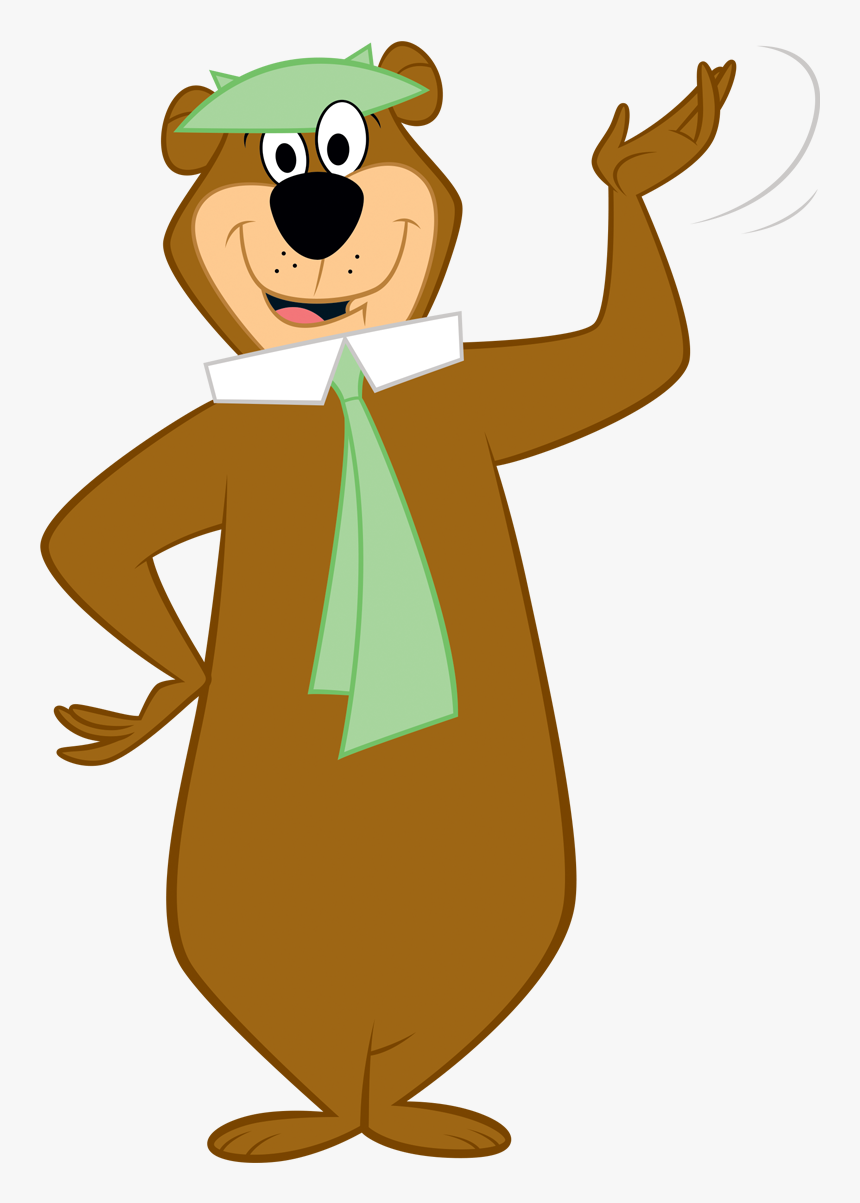 Yogi Bear Waving - Yogi Bear, HD Png Download, Free Download