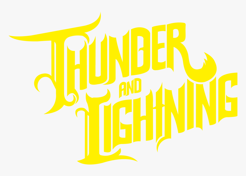 Thunder And Lightning - Poster, HD Png Download, Free Download